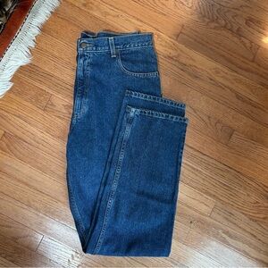 Club Room Men’s Dark Blue Relaxed Fit 36/34” 5 Pocket Straight Jeans NWT